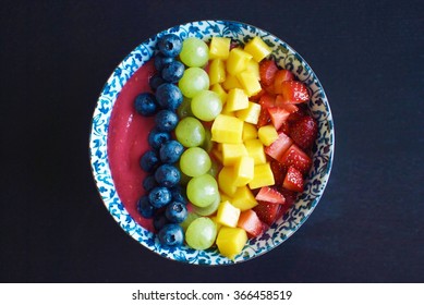 Rainbow Fruit Smoothie Bowl