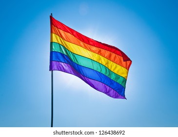 why is the gay flag blue