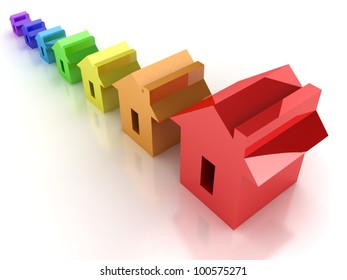 Rainbow house