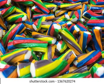 Rainbow Licorice Bites