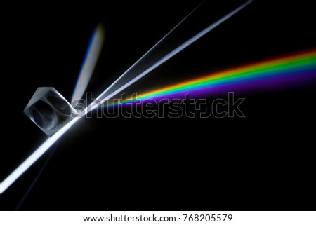 Rainbow light diffraction