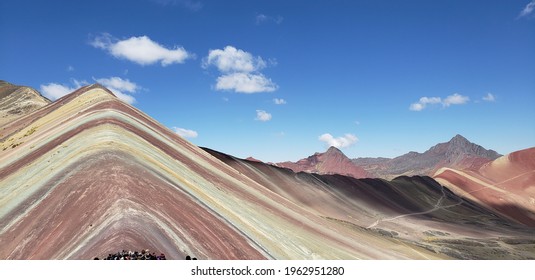 Rainbow Mountain Near Machu Picchu - Peru