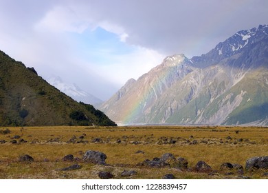 Rainbow - Mt. Cook, NZ