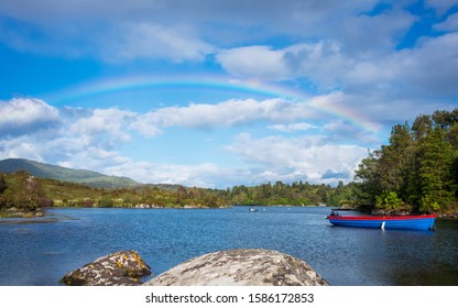 Rainbow Over Bantry Bay In Ireland