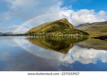 Rainbow over Killarney National Park, Kerry, Ireland 