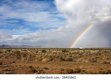 Rainbow Over Kingman, AZ