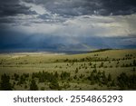 Rainbow Over Mountain Valley Montana