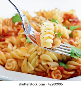 Rainbow pasta