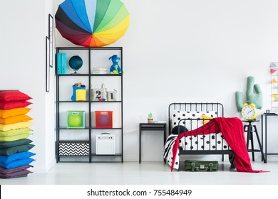 kids rainbow bedroom