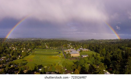 Rainbow Rain Cloud Stock Photo 723526987 | Shutterstock