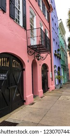 Rainbow Row Charleston