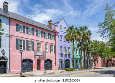 Rainbow Row Charleston South Carolina