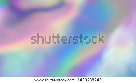 The rainbow sheen. Holographic background. Vibrant neon pastel texture. Hologram glitch for web design. Real gradient moving surface