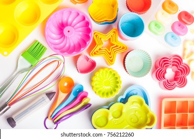  Rainbow Silicone Confectionery Utensils