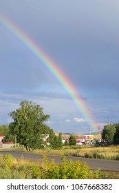 rainbow in the sky