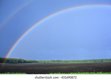 rainbow in the sky