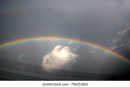 rainbow in the sky
