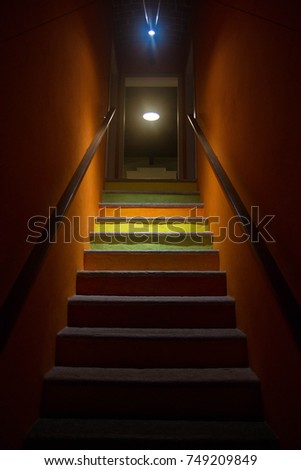 Rainbow staircase 