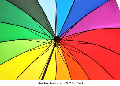Rainbow umbrella