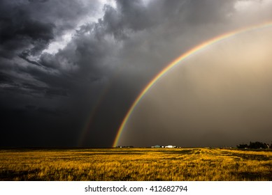 Rainbow In The Wake Of A Storm