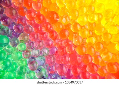 Rainbow Of Water Beads