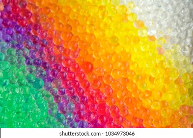 Rainbow Of Water Beads