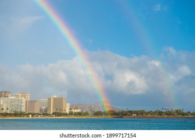 ダブルレインボー ハワイ の画像 写真素材 ベクター画像 Shutterstock