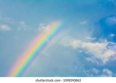 Rainbowsky Close Stock Photo 1098390863 | Shutterstock