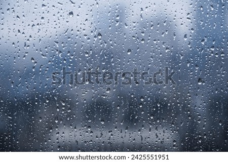 raind rops on window glass
