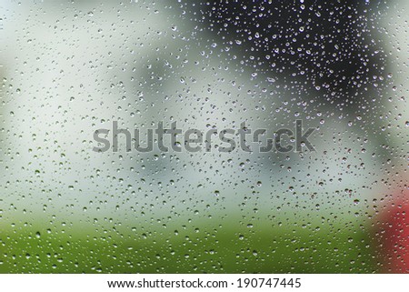 swirly raindrop pattern