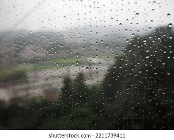 Raindrops Falling On The Window