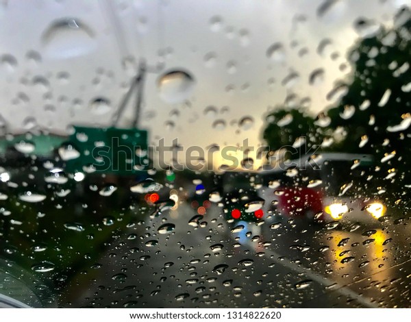 Raindrops on my\
window