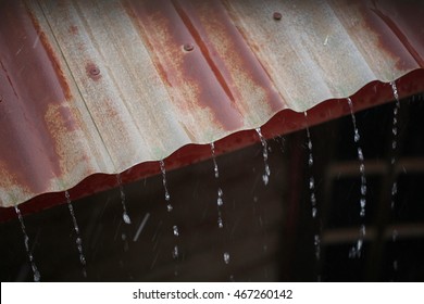 Raindrops On A Tin Roof .