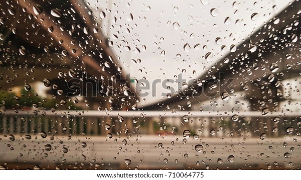 Raindrops on\
windows