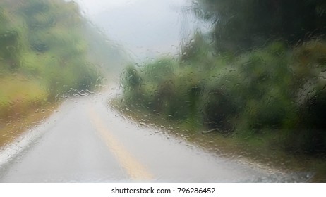 Raindrops on the Windshield