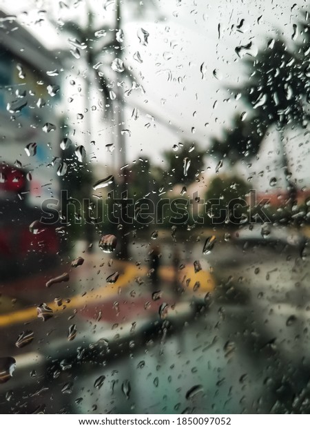 Raindrops Outside The Window\
Car