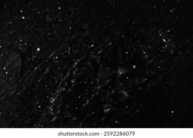 raindrops splashed by flash rays