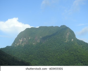 Rainmaker Mountain On The Island Of American Samoa