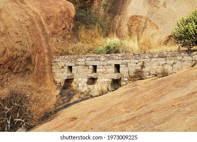 Rainwater Collection Center On Top Of Bellary Fort.