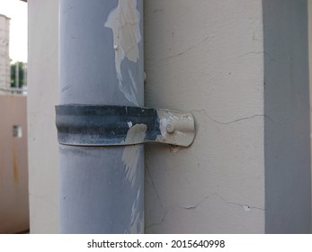 Rainwater Pipe Attached Wall House Stock Photo 2015640998 | Shutterstock