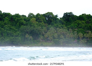 Rainy Beach At Koh Kood, Trat, Thailand