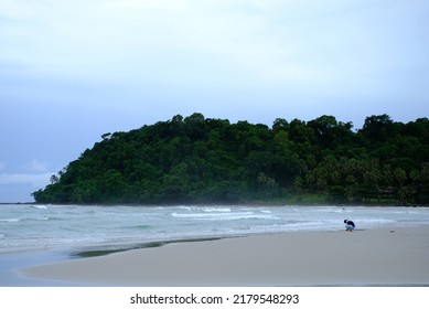 Rainy Beach At Koh Kood, Trat, Thailand