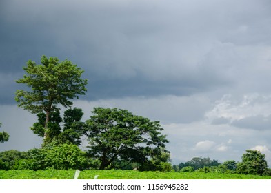 Rainy clouds show rain - Shutterstock ID 1156945282