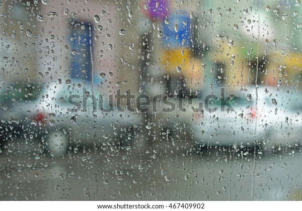 Rainy day\
abstract weather photo trough wet\
window