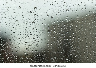 Rainy Day, Drops On The Window.