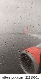 A Rainy Day In Ngurah Rai International Airport