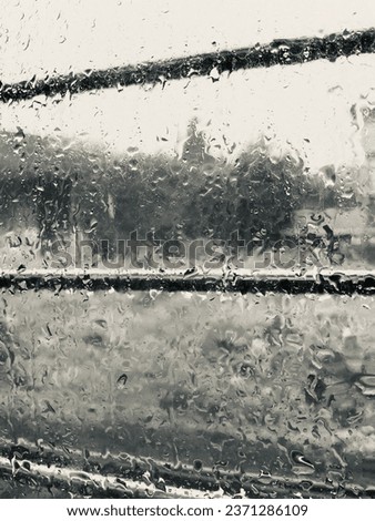 A rainyday at the train