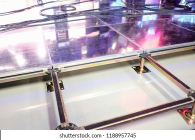 Raised Floor In News Studio.