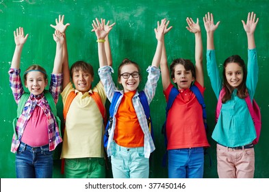 Kids Raising Hands Images, Stock Photos & Vectors | Shutterstock