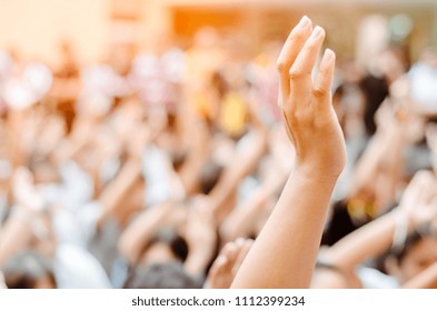 Raising Hands For Participation,Vote,